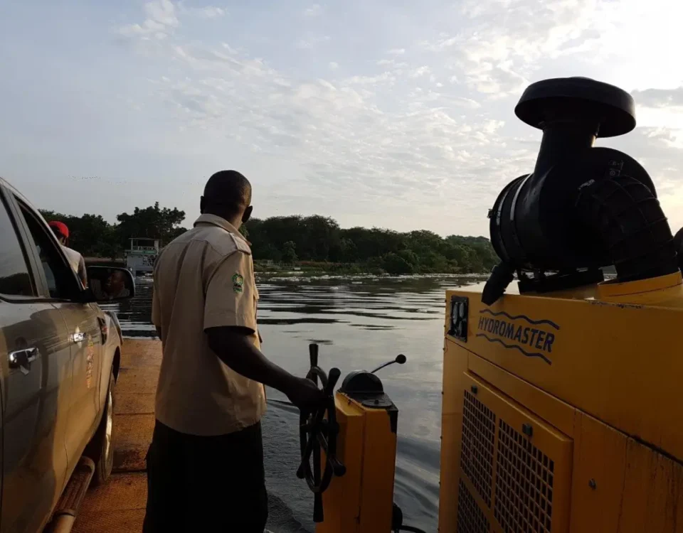 Where is the Ferry Crossing in Murchison Falls?